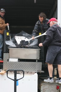 Friends were invited to help with Saturday's work.