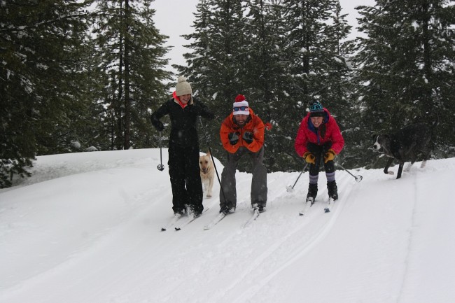 cross country skiing