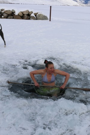 Lakeside Lodge polar bear plunge