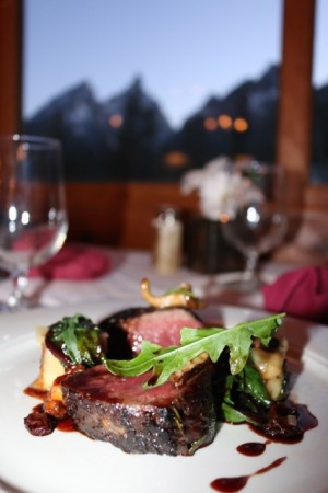 Jenny lake lodge dinner