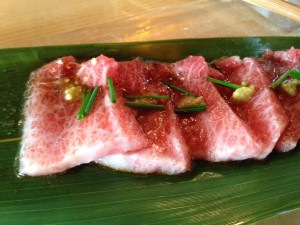 Otoro from King Sushi, the most decadent sushi you could ever dream of