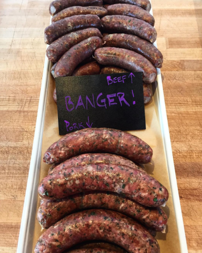 Sweet Cheeks sausage