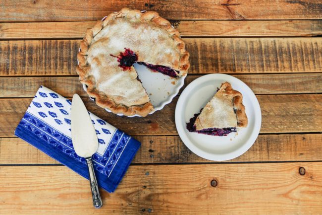 The Bunnery's Very Berry Pie