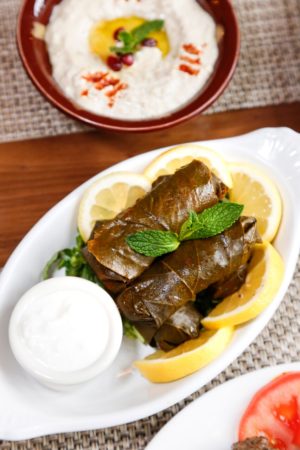 FIGS grape leaves