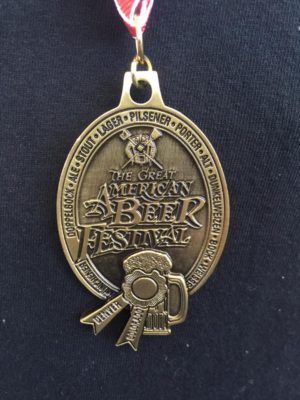 melvin gabf medal