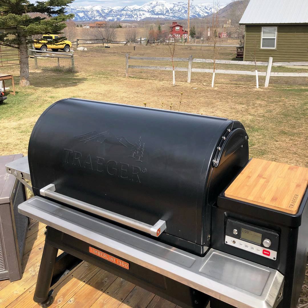 Traeger Two Racks of Lamb
