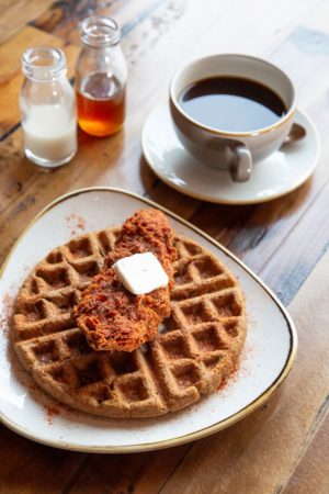 cultivate cafe chicken and waffles