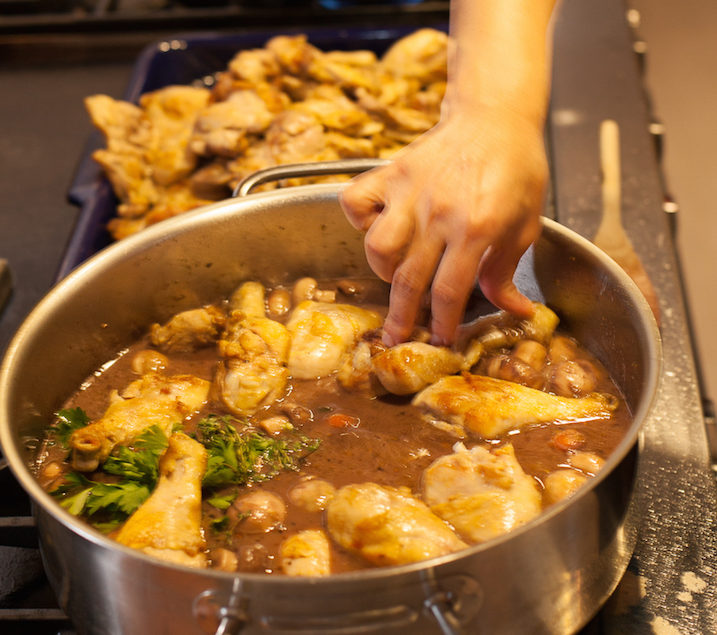 Aaron Kraft coq au vin