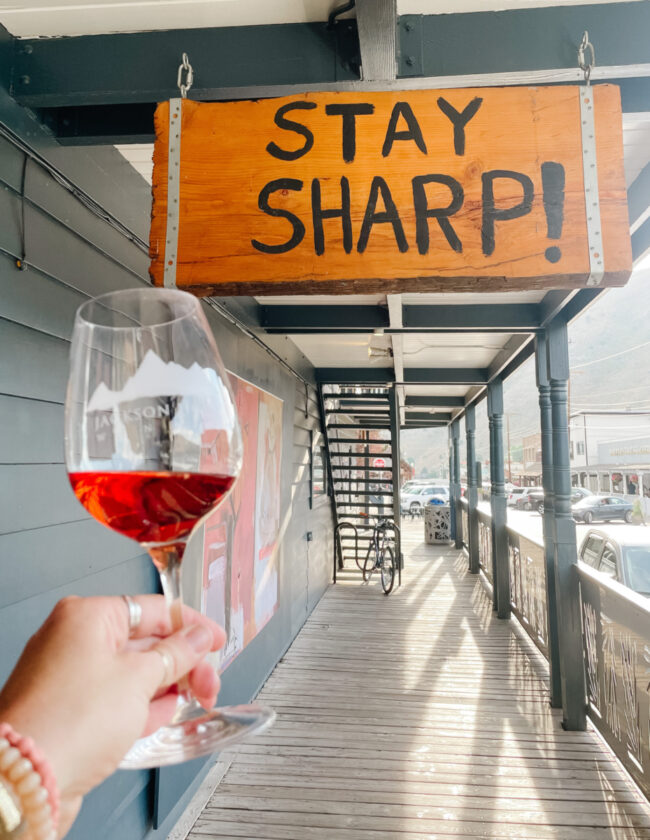 Stay Sharp - New West tasting room