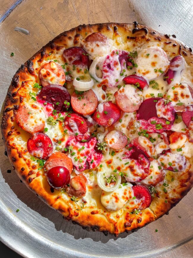 Bistro rooftop pizza