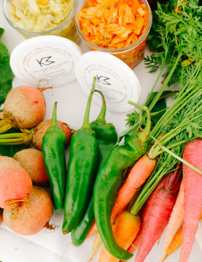 Farm to Fork Festival Veggies