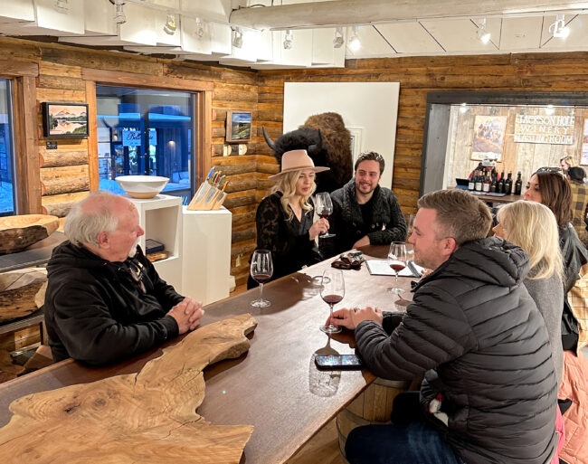 Jackson Hole Winery Tasting Room