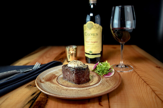 White Buffalo Club steak and wine dinner
