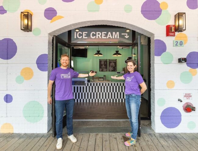 cream + sugar scoop shop