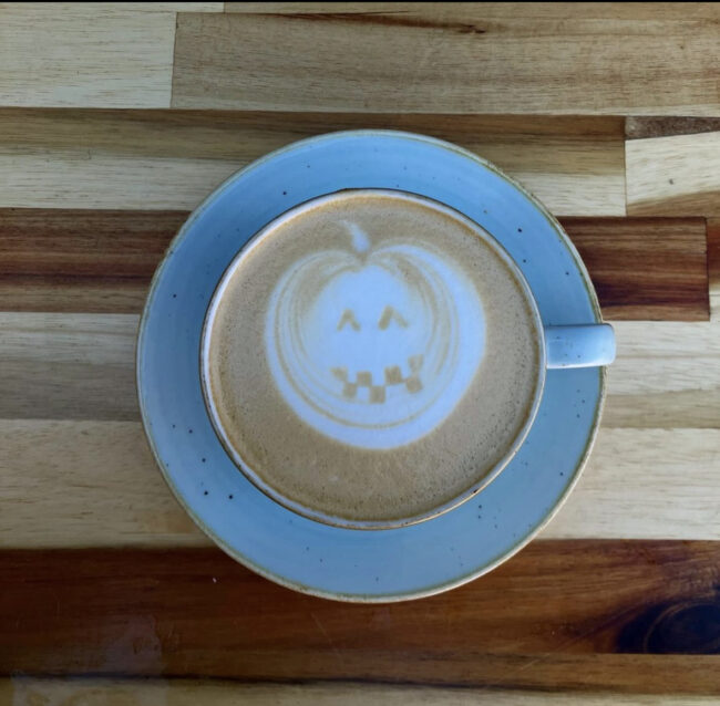 Nora's Fish Creek Inn Latte