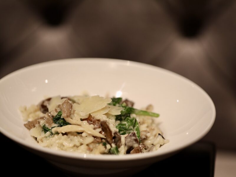 Million Dollar Cowboy Steakhouse's Mushroom Risotto Recipe
