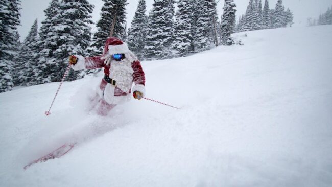 JHMR Ski with Santa