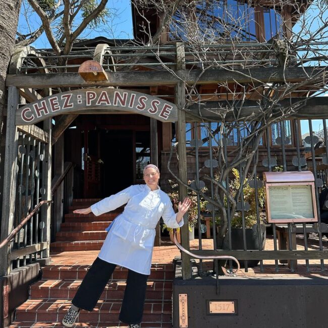 Tori Parker at Chez Panisse