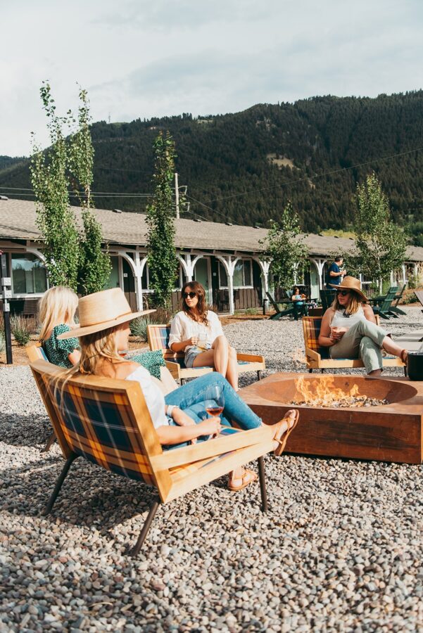 the virginian courtyard