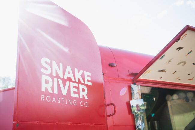 snake river roasting co. coffee cart