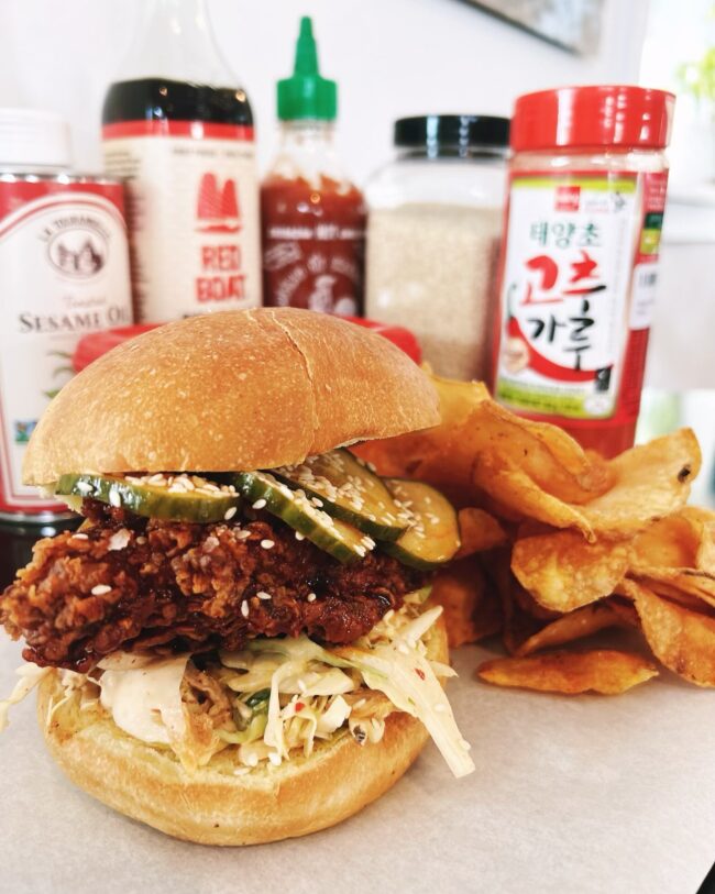 Figgie's Spicy Korean Sandwich