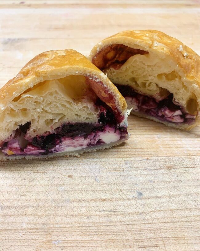 huckleberry croissant The Bunnery