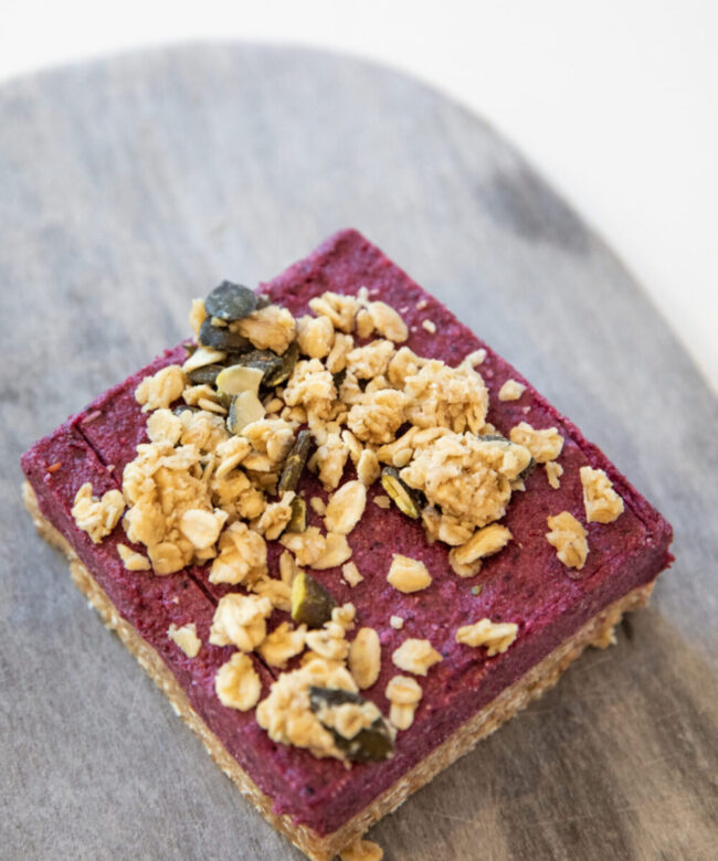 healthy being breakfast bar