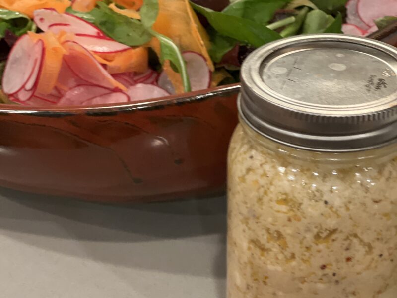 Creamy and spicy salad dressing recipe farmers marke