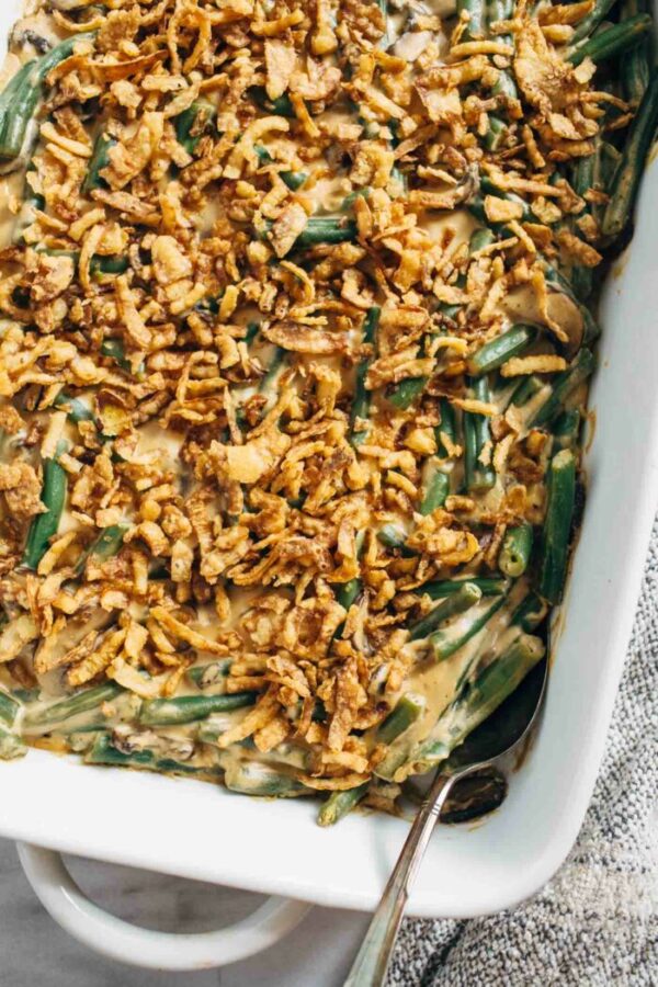 Bake Me Vegan Green Bean Casserole