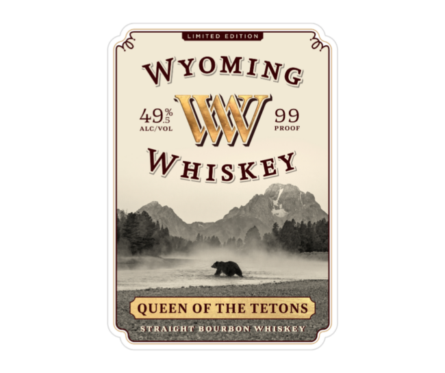wyoming whiskey queen of the tetons grizzly 399