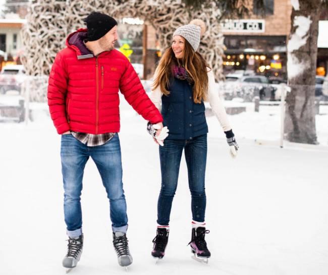 ice skating town square