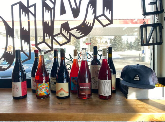 Basecamp natural wine selection