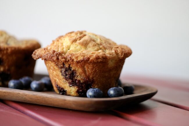 Sidecar's blueberry muffin