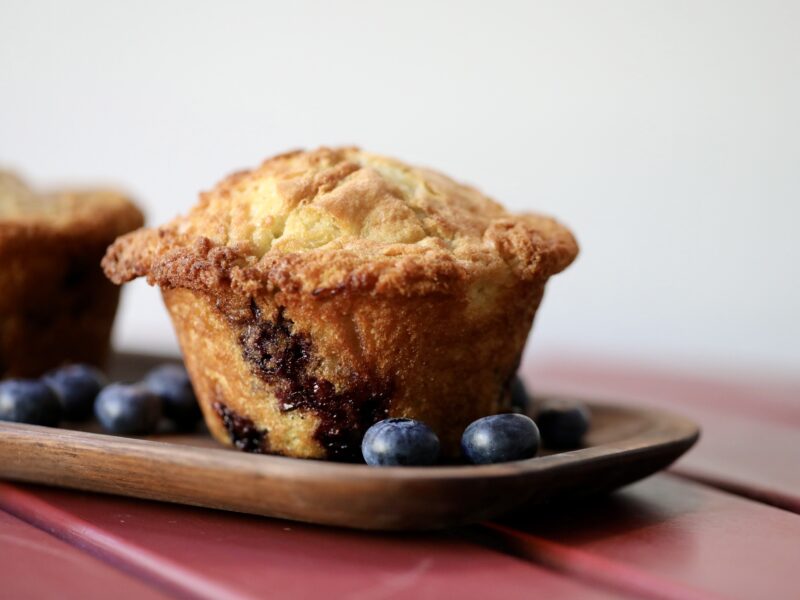 Sidecar's blueberry muffin
