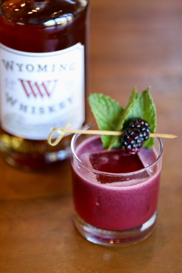 Haydens Post's Blackberry Bourbon Smash