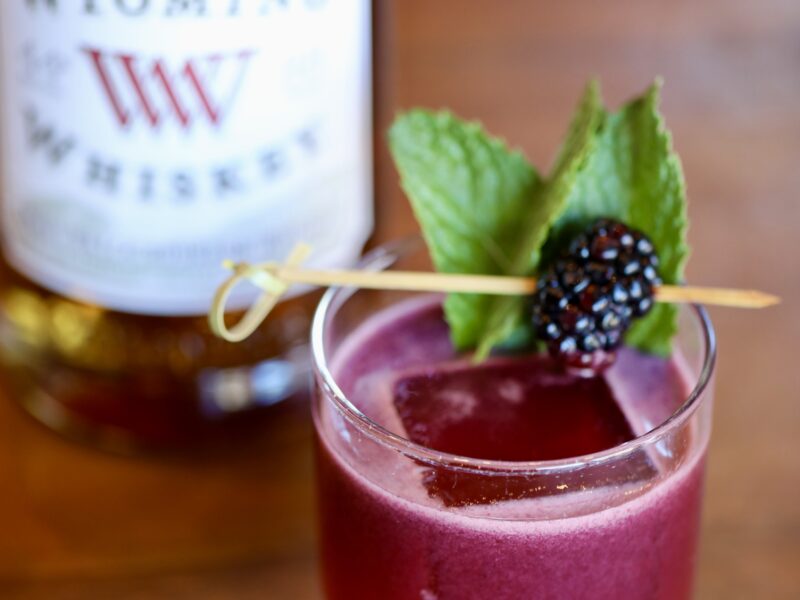 Haydens Post's Blackberry Bourbon Smash