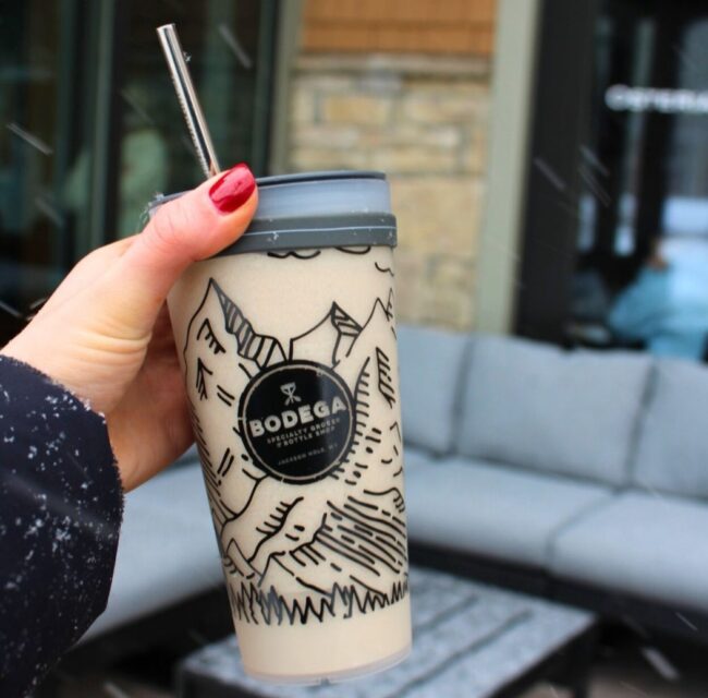 Reusable sloshie cut bodega