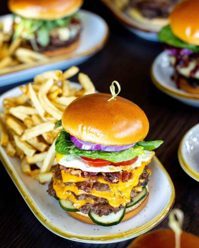 Jackson Drug Burger and Fries