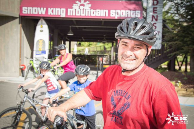Snow King biking