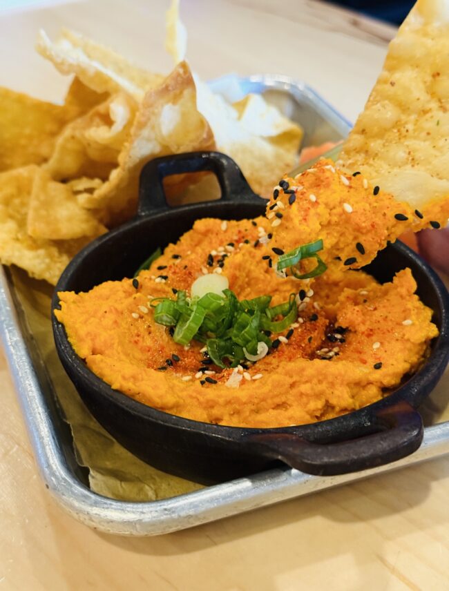 Melvin dojo carrot hummus