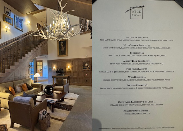 Wild sage restaurant eats dishing breakfast brunch jackson hole