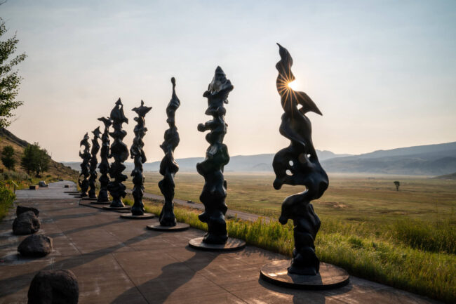 NWAM sculpture trail