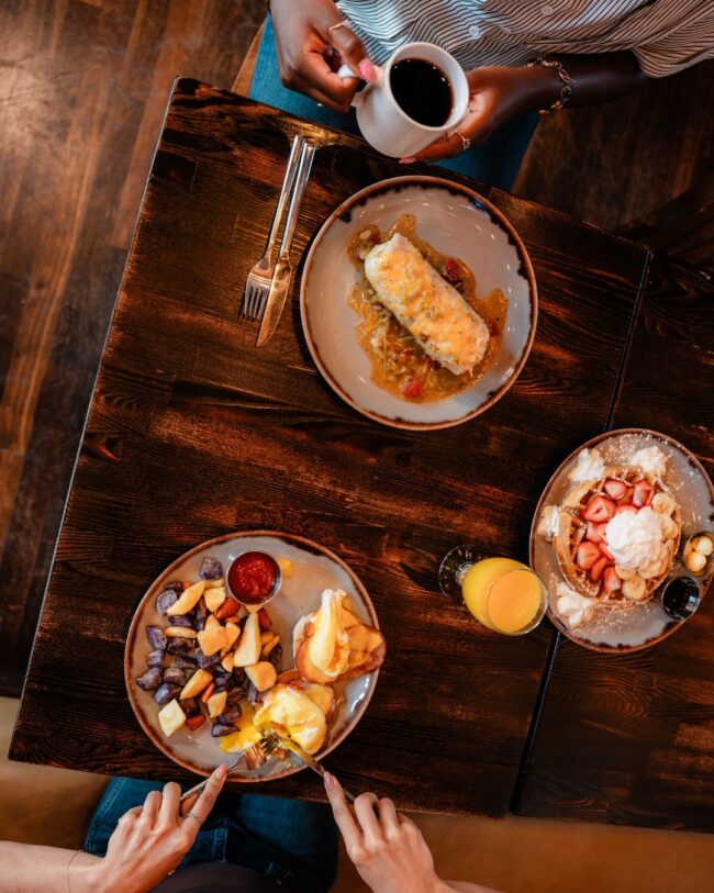 Haydens Post breakfast