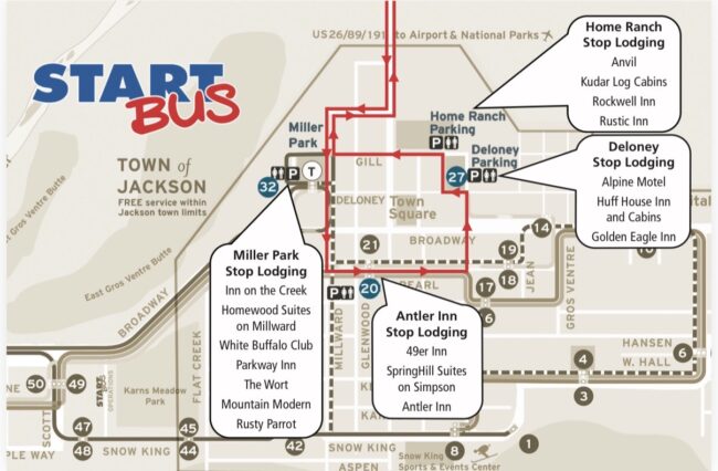 Start Bus Map
