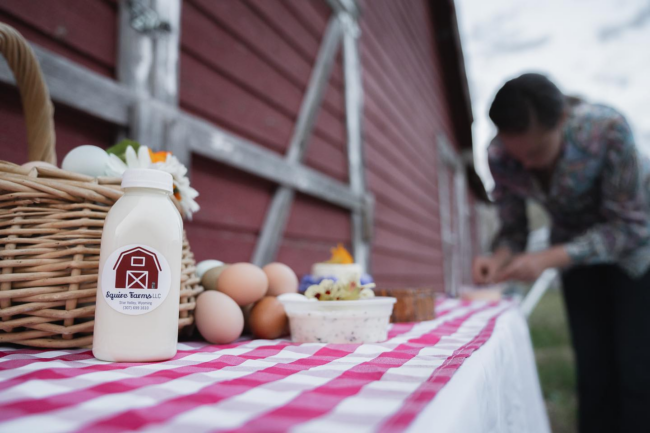 Squire Farms Milk, Eggs, etc.