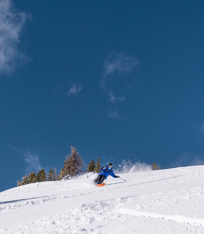 Henrik Skiing Photo By Luke Gentry