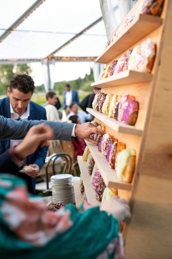 Provisions doughnut wall