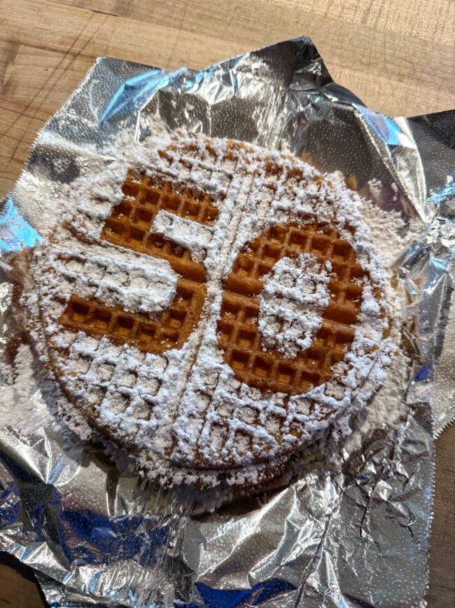 Waffle Number 50- JHMR