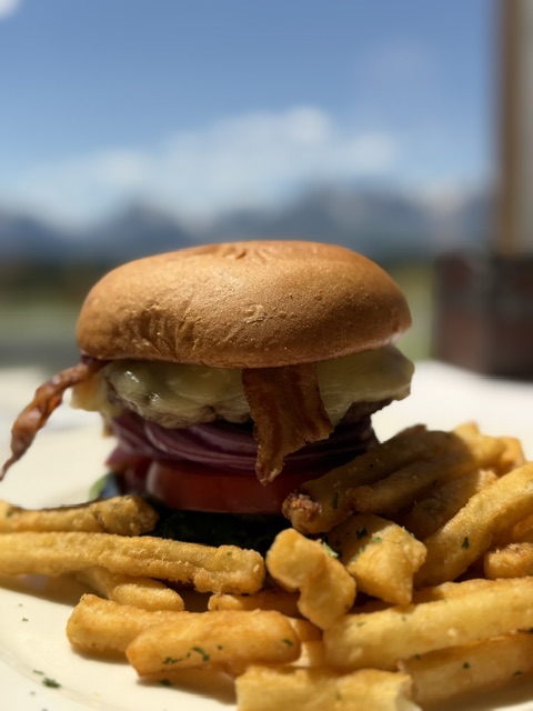 Mural Room burger