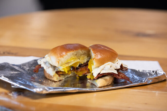 Aspens market breakfast sandwich